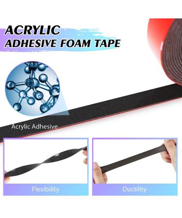 Double Sided Tape  Heavy Duty Mounting Tape  33FT x 0.4IN Adhesive Foam Tape 3M Quality for Home Office Car Automotive Decor - Buy Online on GoSupps.com