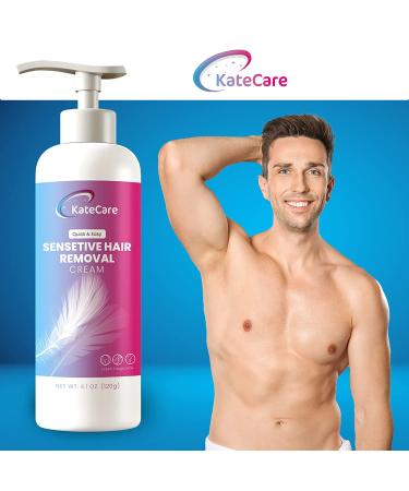 Sensitive Formula Hair Removal Cream for Underarms, Private Parts & Bikini Area - Painless & Flawless Depilatory Cream - Suitable for All Skin Types - Buy Online on GoSupps.com