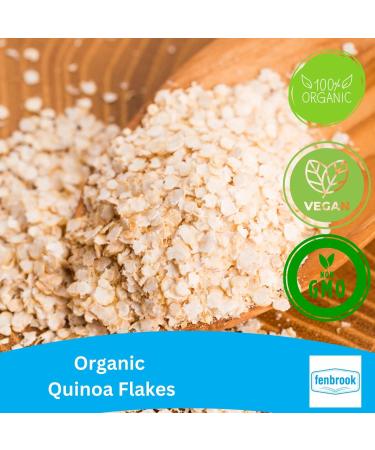 Organic Quinoa Flakes 1kg | Certified Organic by Fenbrook Organic - Buy Online on GoSupps.com