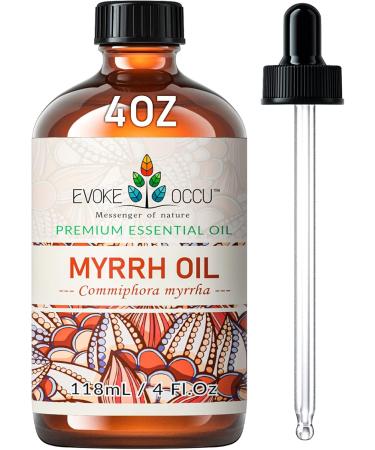 EVOKE OCCU Peppermint Essential Oil and Myrrh Essential Oil - 4 Fl Oz - Buy Online on GoSupps.com