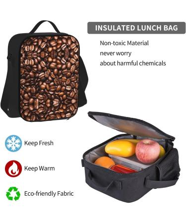 Funny Roasted Coffee Beans School Bag + Pen Case + Lunch Bag Combo 3-Piece Set Combo. Funny Roasted Coffee Beans One Size - Buy Online on GoSupps.com