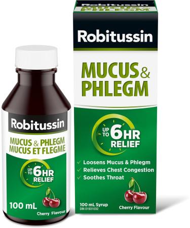 Robitussin Extra Strength Mucus & Phlegm Syrup Alcohol Free Cherry Flavour 100 ml (Pack of 1) Regular - Buy Online on GoSupps.com