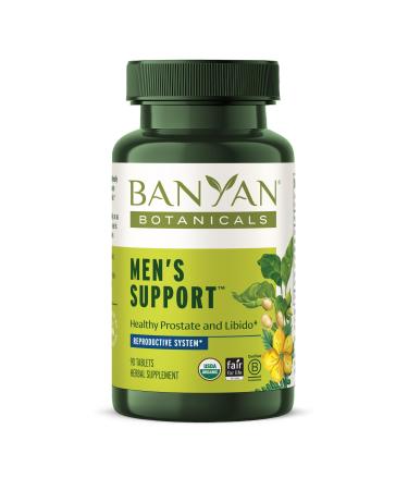 Banyan Botanicals Men s Support Tablets with Organic Gokshura (Tribulus Terrestris) Mucuna & Ashwagandha Root to Support Reproductive Health* 90 Tablets Non GMO Sustainably Sourced Vegan