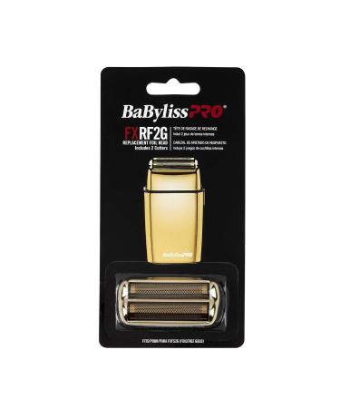 BaBylissPRO Barberology FXRF2G GOLDFX Replacement Shaving Head - Professional Grooming Tool with 2 Cutting Devices - International Shipping Available - Buy Online on GoSupps.com
