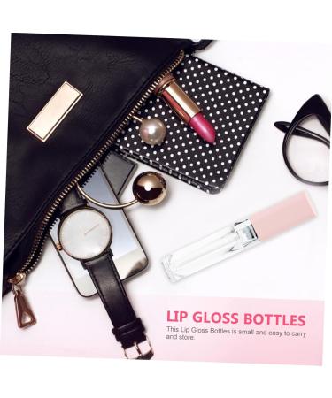 Outanaya 6pcs Lip Gloss Empty Tube Mascara Bottle Eyeline Tube Empty Lip Gloss Tubes Bulk Lip Balm Pink Abs 1 g (Pack of 1) Pink - Buy Online on GoSupps.com