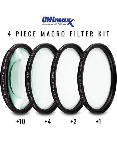 Ultimaxx 58MM Lens Filter Accessory Kit for Canon EOS 90D, 80D, Rebel T7i, T6i & More - Buy Online on GoSupps.com