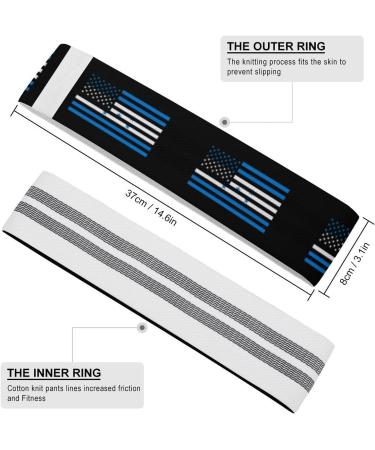Honduras U.S. Flag Yoga Workout Bands - Comfort Legs & Booty Resistance Straps for Physical Therapy - Buy Online on GoSupps.com