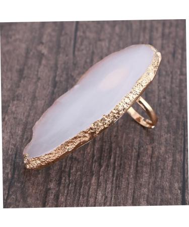  BIUDECO Nail Polish Foundation Mixing Ring White Makeup Mixing Tray Paint Drawing Color Nail Plate White Color Plate - Buy Online on GoSupps.com