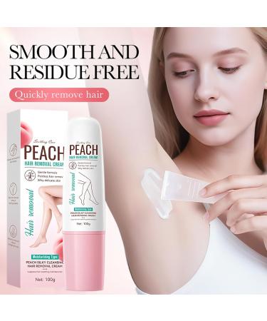 Cr me D pilatoire Parfum P che 100g Gel D' pilation Pour Femmes Cream D pilatoire Jambes Pour Les Peaux pil es pilation Douce Pour La Zone Leg Le Maillot Et Les Aisselles - Buy Online on GoSupps.com