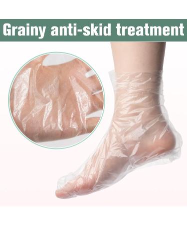 PROUSKY 100 Pack Disposable Booties for Paraffin Wax Bath - Pedicure & Spa Wax Treatment - Buy Online on GoSupps.com