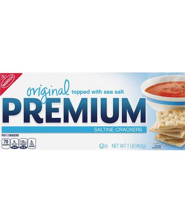 Premium Original Saltine Crackers - 16 oz | Top Quality Snack Option - Buy Online on GoSupps.com