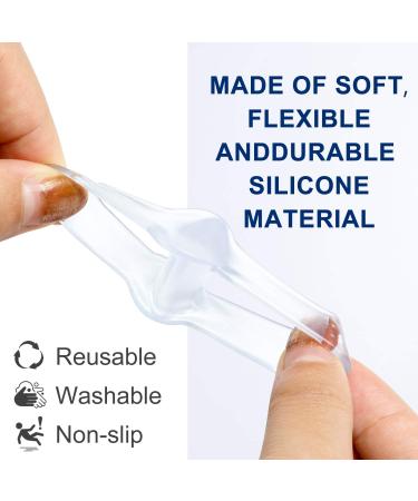 Promifun Gel Toe Corrector - 10 Pack Toe Separators with Big Toe Spacer for Bunion Pain - Buy Online on GoSupps.com