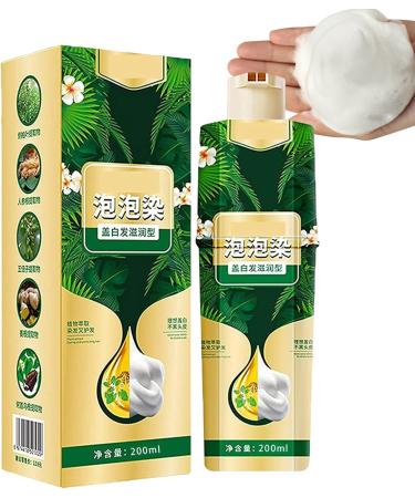  JINGLING Bubble Plant Instant Color Shampoo 200 ml easy to wash for men and women - Buy Online on GoSupps.com