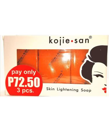 Kojie San Skin Lightening Kojic Acid Soap 2 Bars 65 Grams) Skin Lightening Coconut Fresh Orange 65 g (Pack of 2) - Buy Online on GoSupps.com