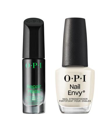 OPI Nail Repair and Strengthening Vegan Formula | Professional Nail Strengthener for Damaged Nails I Professional Nail Care Set