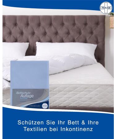 Param Bed Protection Pad - Washable Incontinence Pad 85x90 cm | High Comfort & 2300 ml Absorption | Protect Your Bed & Textiles - Buy Online on GoSupps.com