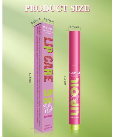 Lip Glossy Balm Set-3 Colors Glow Reviver Fat Lip Oil Slick Click Pink Brown Glitter Lip Tint Stain Lightweaight Pigmented Lip Gloss Longlasting Hydrating Lipstick Lip Makeup Gift for Women 04+05+09 - Buy Online on GoSupps.com