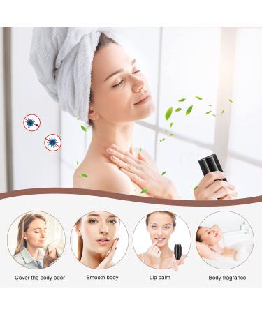10 Pack 1 Oz /30ml Plastic Deodorant Containers Empty Round Deodorant Tube Bottles Bottom Refilling & Twist Up Stick for Deodorant Lip balm Lipstick Homemade Solid Perfume DIY Butter Stick Black - Buy Online on GoSupps.com