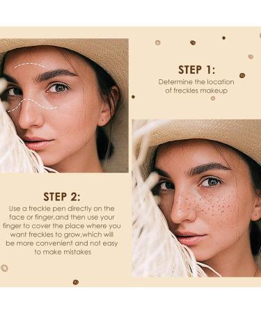 Freckles Makeup | Freck for Natural-Looking Freckles Highly Pigmented Nib Smooth Colour Freck for Beauty Enthusiasts Pochy 01 - Buy Online on GoSupps.com