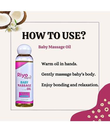 LF Baby Care Massage Oil - Nourishing Blend of 9 Oils for Healthy Babies | 100ml - Buy Online on GoSupps.com