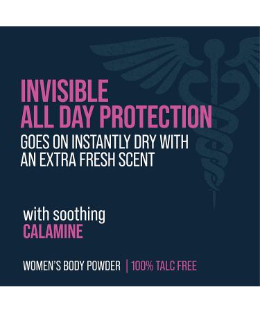Certain Dri Body Powder for Women - Maximum Sweat Absorption, Moisture Control - 8 oz - Buy Online on GoSupps.com