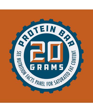 CLIF BUILDERS Protein Bars - Chocolate Peanut Butter, 20g Protein, Gluten Free, 12 Count (2.4 oz) - Buy Online on GoSupps.com