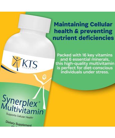 Synerplex Multivitamin - Complete Nutrition Every Day - Energy Support and Immunity Booster - 60 Capsules - Buy Online on GoSupps.com