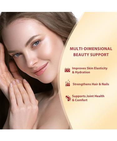 Heivy Liquid Collagen for Women, Collagen Drinks with 10,000mg Marine Collagen Peptides, Coenzyme Q10, Vitamins, Liposome Patent Technology, for Hair Growth, Skin Repair, Nail Strength, Made in USA - Buy Online on GoSupps.com
