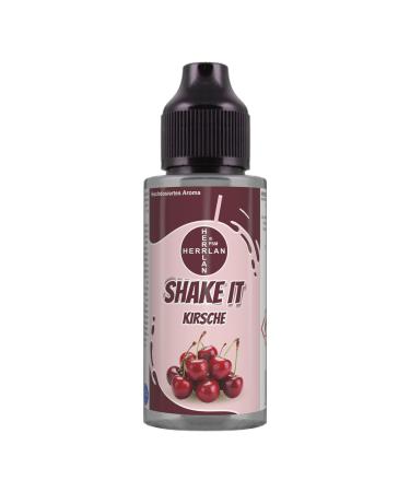 Shake it cherry aroma high -dose food aroma in the practical chill bottle I Herrlan - Quality Made in Germany cherry