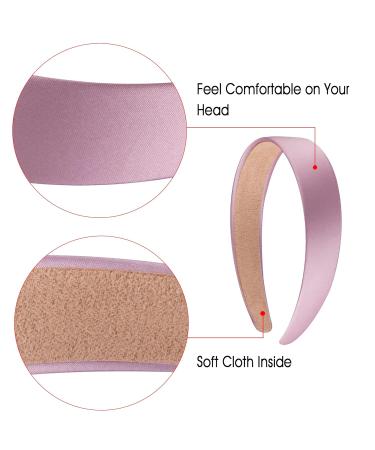 Buy SIQUK 12-Piece Satin Hair Ties - 3cm Wide Forehead Straps for Women & Girls | Lively Colors for DIY Hair Styling | International Shipping Available - Buy Online on GoSupps.com