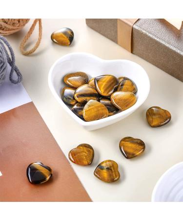 24 Pcs 0.8 Rose Quartz Amethyst Aventurine Tiger Eye Love Stones Set with Black Flannelette Bag - Reiki Balancing Wedding Gift - Buy Online on GoSupps.com