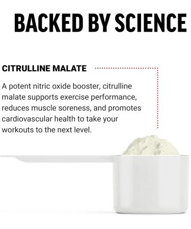 Force Factor Citrulline Malate 2:1 - Premium L Citrulline Powder for Enhanced Nitric Oxide Blood Flow & Muscle Pumps | Unflavored | 66 Servings - Buy Online on GoSupps.com