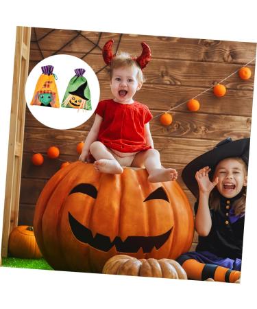 COLLBATH Present Bag 2pcs Lovely Halloween Children Present Pouch Candy Bag Candy Pouch - Buy Online on GoSupps.com