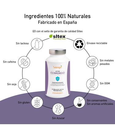 Salengei Active Omega 3 Immunity 60 parels - Buy Online on GoSupps.com