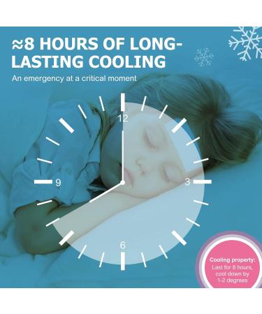 Cooling Plaster for Children - 20 Pieces Gel Pads for Fever & Pain Relief - Buy Online on GoSupps.com