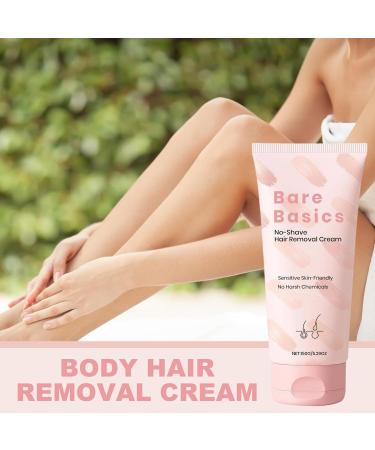 Women's Hair Removal Cream | 150g Nourishing and Gentle Beauty Hair Removal Product Nourishing Hair Removal Cream for the Body For Underarms Limbs Arms Legs and Thighs - Buy Online on GoSupps.com