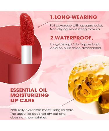 12-Piece Matte Liquid Lipstick Set | Non-Sticky Long-Lasting Lip Gloss in Rich Colors - Perfect for International Shipping - Buy Online on GoSupps.com