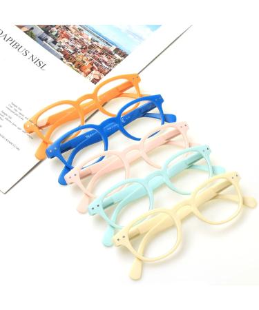 Kerecsen 6 Pack Reading Glasses - Quality Spring Hinge Readers 1.75x Mix Color - Best Value for International Shipping - Buy Online on GoSupps.com