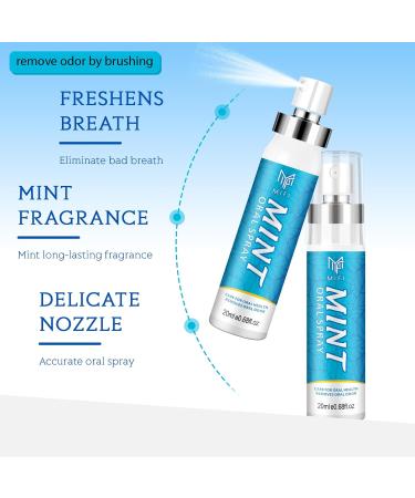 PEGO Oral Breath Spray,Mouth Spray Breath Fresheners,Portable Dry Mouth Spray,Sugar-Free,Fights Bad Breath for Adults,pH Balanced Mint Flavored,Travel Size (Mint Flavor*2Pack) - Buy Online on GoSupps.com
