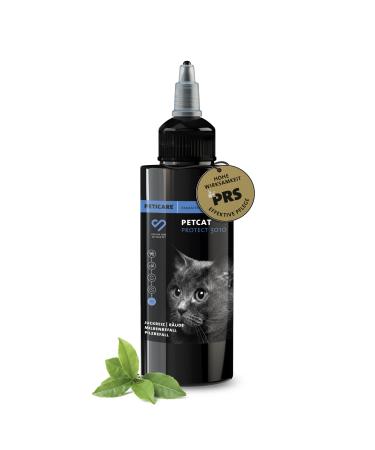Peticare anti-parasites means for cats |Against mites fleas fungi |Effectively relieves itching & supports regeneration process |Unique PRS system for long effects - Petcat Protect 3010 50 ml - Buy Online on GoSupps.com