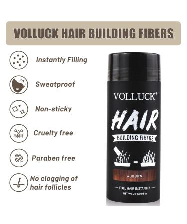 Fully Litter Hair Powder for Men & Women - Long-Lasting Auburn Hair Compression Attachment 28g - Best Hair Products for Hair Loss - Buy Online on GoSupps.com
