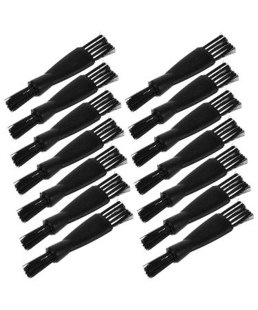 GALPADA 20 pi ces Brosse de Nettoyage Double T te pour Tondeuses et Rasoirs Brosse lectrique Plastique Lot pour Nettoyage Pr cis et Polyvalent des Rasoirs Tondeuses et Petits Appareils