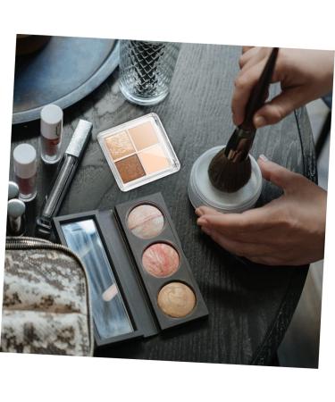 Gogogmee 10pcs Boxes Eye Shadow Box Highlighter Makeup Eyeshadow 4 Grid Foundation Blush Empty Make up Sample - Buy Online on GoSupps.com