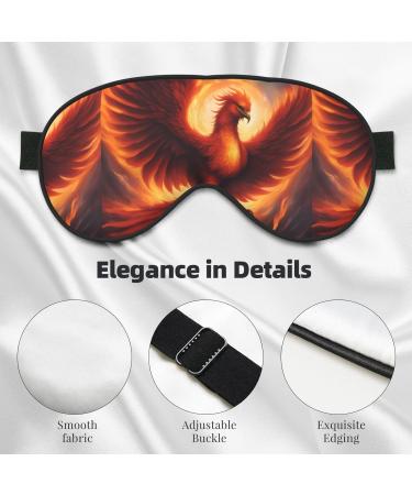 Buy Phoenix Unisex Adjustable Buckle Blackout Sleep Eye Mask - Perfect for Travel Yoga Office Naps - Buy Online on GoSupps.com