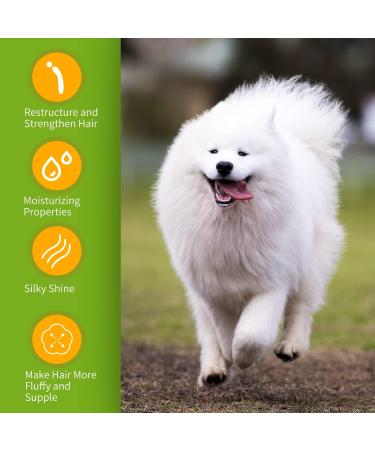 Nobleza Dog Shampoo for White Fur - Optimal Care for Maltese Havanese & Bichon - 250ml - Buy Online on GoSupps.com