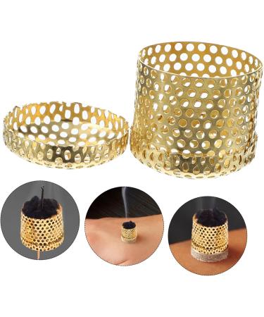 FOMIYES 20 Pcs Smokers T-Tool Shower Spray | Travel Lighter Floods Moxibustion Burner Apparatus Holder for Moxa Sticks - Copper Metal Braces - Buy Online on GoSupps.com