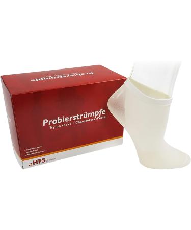 Kunststofftechnik Vlotho ProLux Trial Stockings 30DEN - 100 White Pieces | Original Quality eCommerce - Buy Online on GoSupps.com