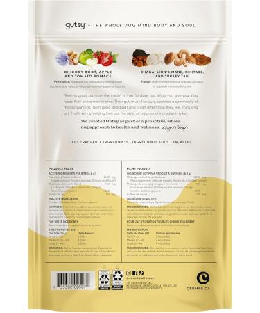 Crumps' Naturals Gutsy-Immune Bites 4.6oz/130g - Buy Online on GoSupps.com
