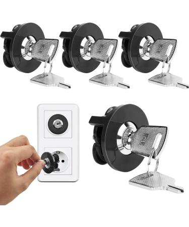 Child Protection Socket Lock 4 Pack Safety Sockets | Secure Electrical Outlets for Kids - Buy Online on GoSupps.com