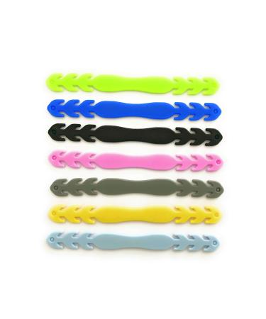 5 x ear protectors mask holder for face mask and makeshift mask made of silicone (black)